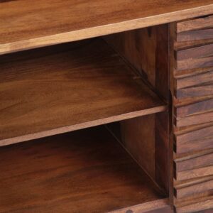 TV Cabinet 120x30x40 cm Solid Sheesham Wood