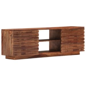 Sheesham Honey TV Unit Solid Wood 120cm