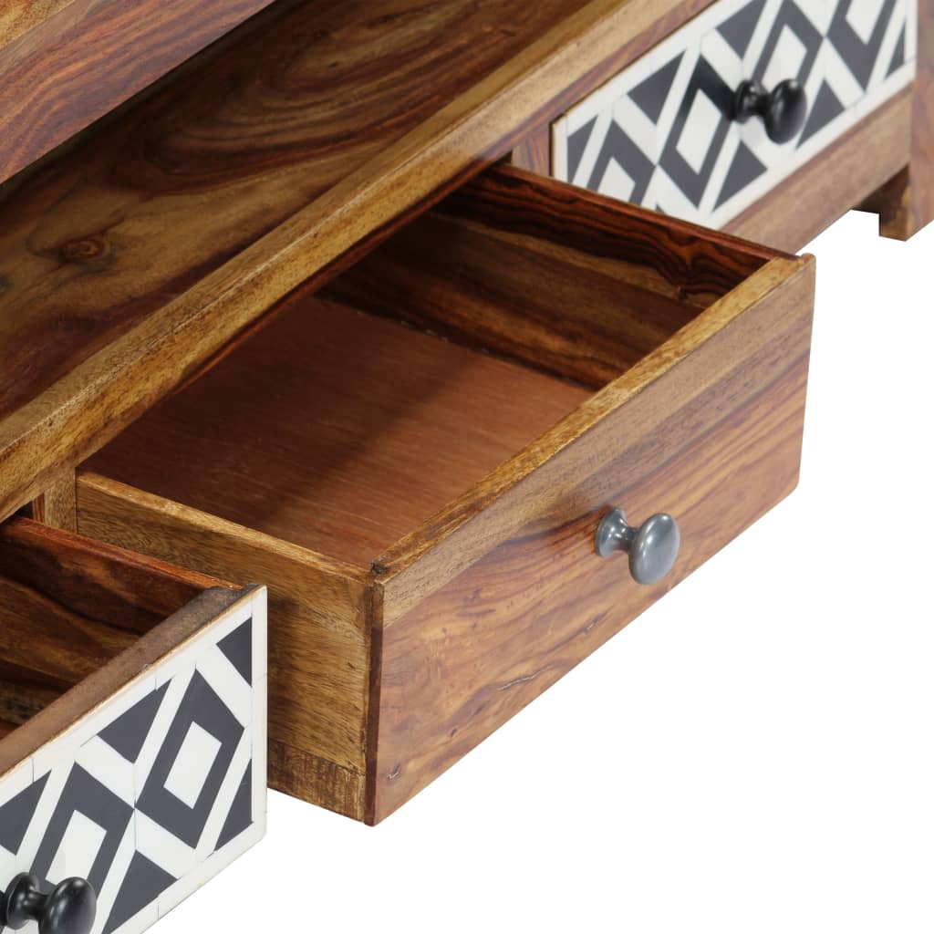 TV Cabinet 120x30x40 cm Solid Sheesham Wood