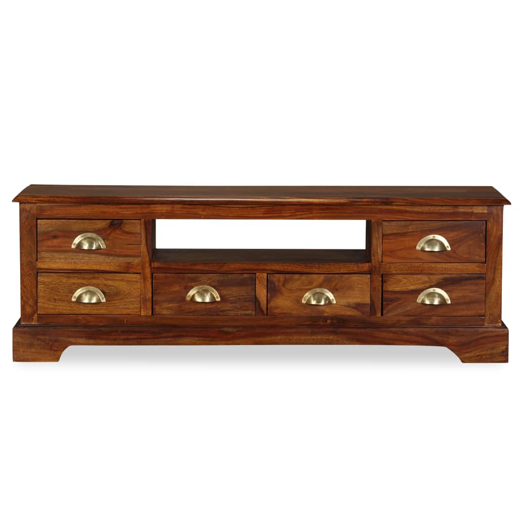 TV Cabinet 120x40x30 cm Solid Sheesham Wood