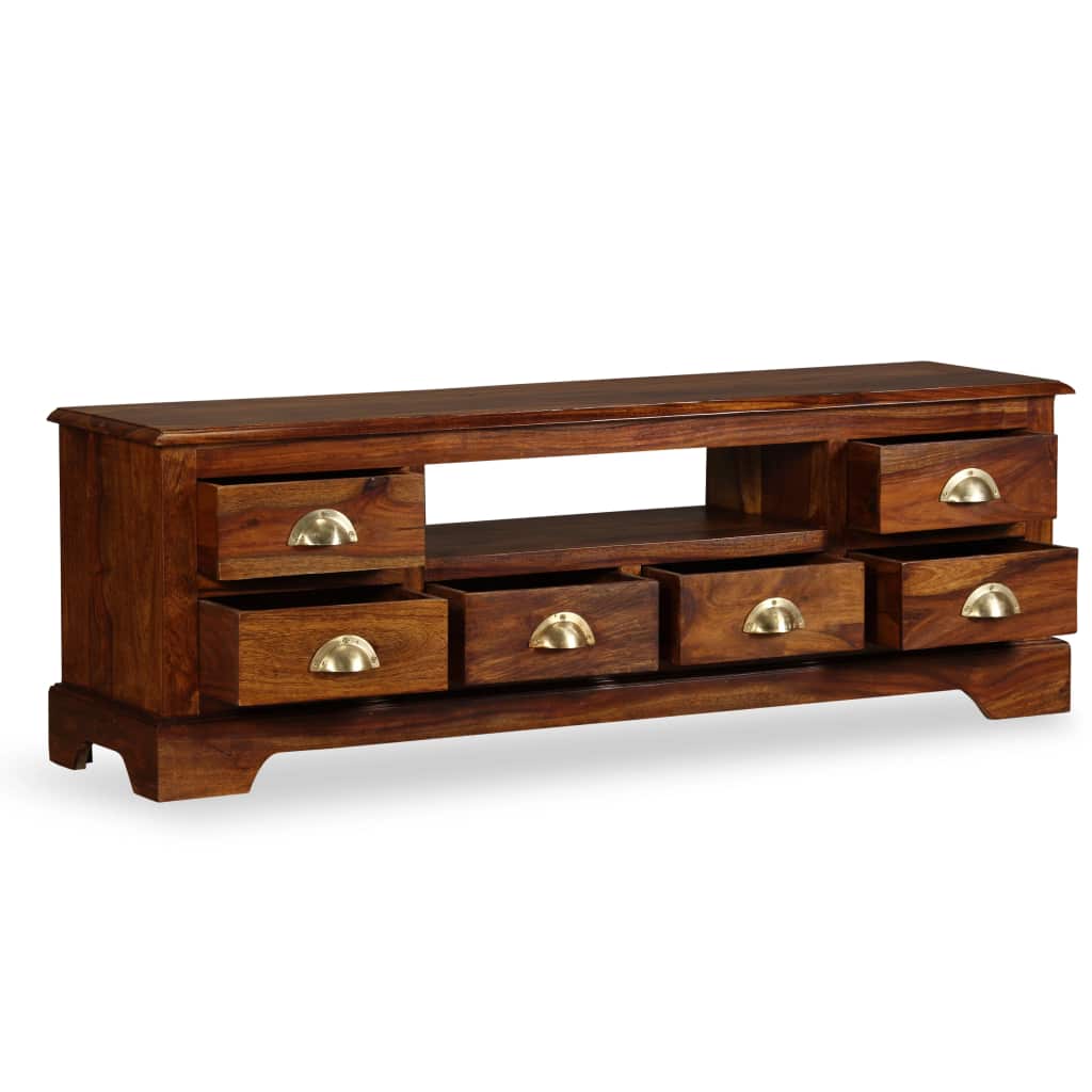 TV Cabinet 120x40x30 cm Solid Sheesham Wood