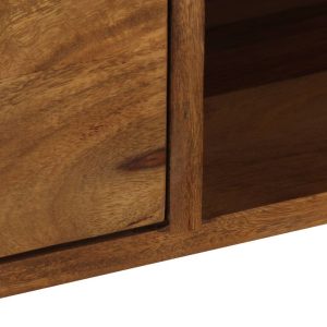 TV Cabinet 140x50x35 cm Solid Sheesham Wood