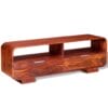 TV Cabinet Solid Sheesham Wood 116x30x40 cm