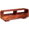 TV Cabinet Solid Sheesham Wood 116x30x40 cm