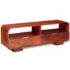 TV Cabinet Solid Sheesham Wood 116x30x40 cm