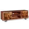 Alligator TV Stand Unit Solid Sheesham Wood 120cm