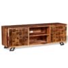 TV Cabinet Solid Sheesham Wood 120x30x40 cm