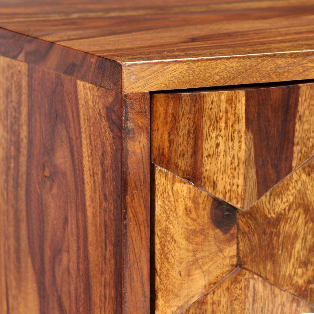 TV Cabinet Solid Sheesham Wood 140x30x40 cm