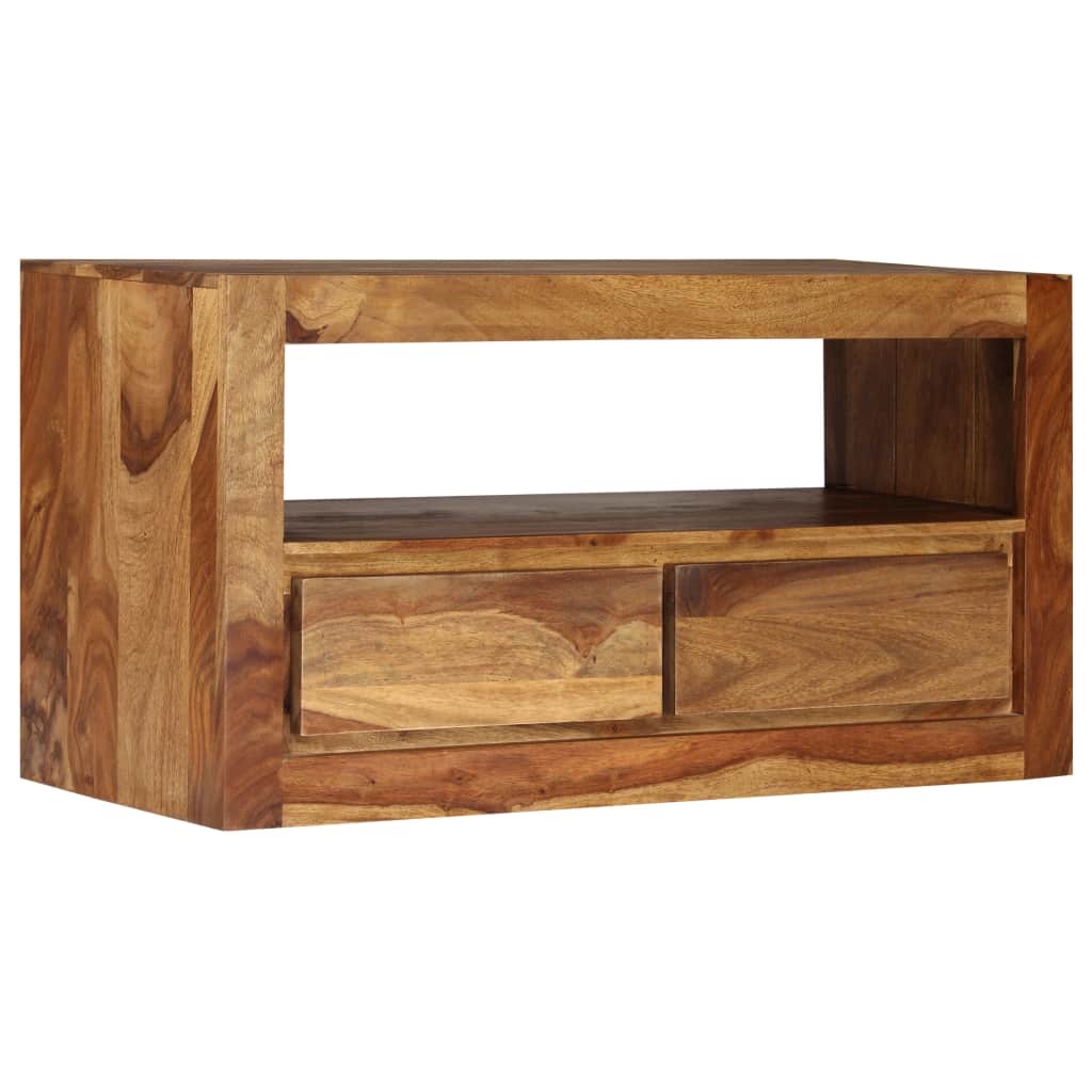 TV Cabinet Solid Sheesham Wood 80x30x40 cm
