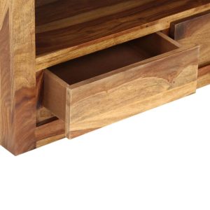 TV Cabinet Solid Sheesham Wood 80x30x40 cm