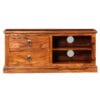TV Cabinet Solid Sheesham Wood 90x30x40 cm