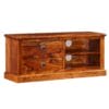 TV Cabinet Solid Sheesham Wood 90x30x40 cm