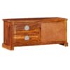 TV Cabinet Solid Sheesham Wood 90x30x40 cm