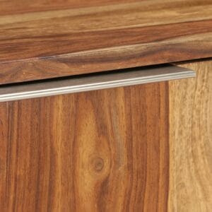 TV Cabinet Solid Sheesham Wood with Honey Finish 118x30x40 cm