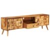 TV Cabinet Solid Sheesham Wood with Honey Finish 140x30x40 cm