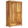 Wardrobe Solid Sheesham Wood 110x55x190 cm