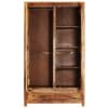 Wardrobe Solid Sheesham Wood 110x55x190 cm