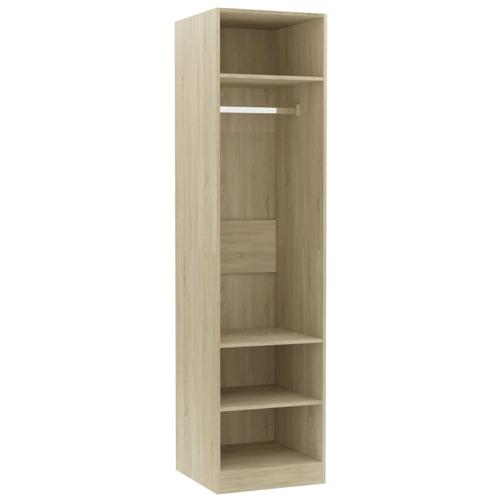 Wardrobe Sonoma Oak 50x50x200 cm Chipboard
