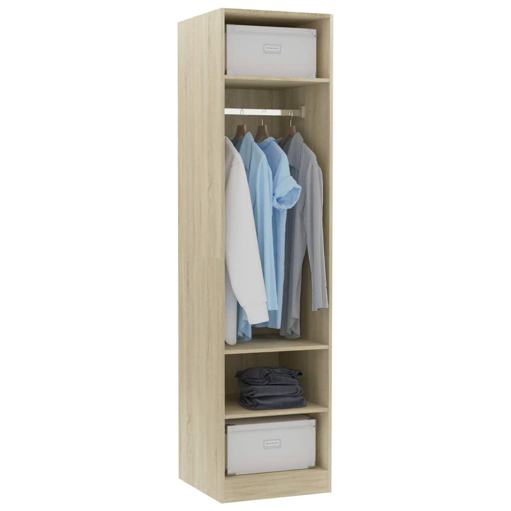 Wardrobe Sonoma Oak 50x50x200 cm Chipboard