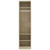 Wardrobe Sonoma Oak 50x50x200 cm Chipboard
