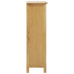 Wine Cabinet 56x32x110 cm Solid Oak Wood 5