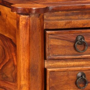 Writing Table Solid Sheesham Wood 115x50x76cm