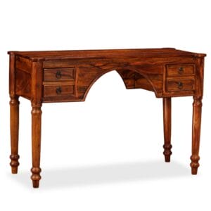 Writing Table Solid Sheesham Wood 115x50x76cm