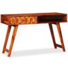 Writing Table Solid Sheesham Wood 118x50x76 cm