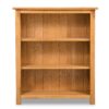 3-Tier Bookcase 70x22.5x82 cm Solid Oak Wood