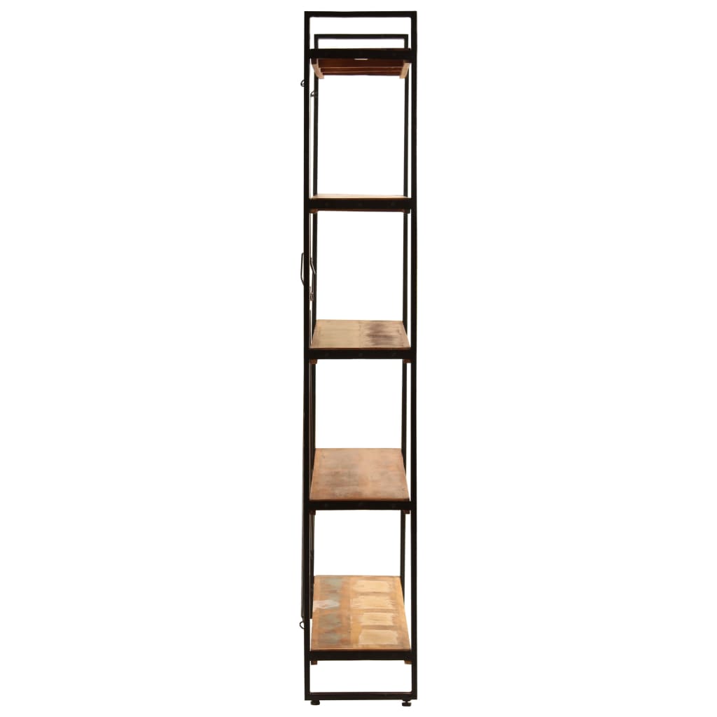 5-Tier Bookcase 180x30x140 cm Solid Reclaimed Wood