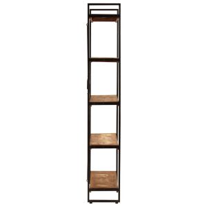 5-Tier Bookcase 90x30x180 cm Solid Reclaimed Wood