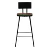 Bar Chairs 4 pcs Solid Reclaimed Wood Multicolour