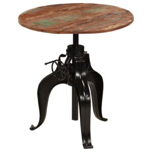 Bar Set 5 Pieces Solid Reclaimed Wood