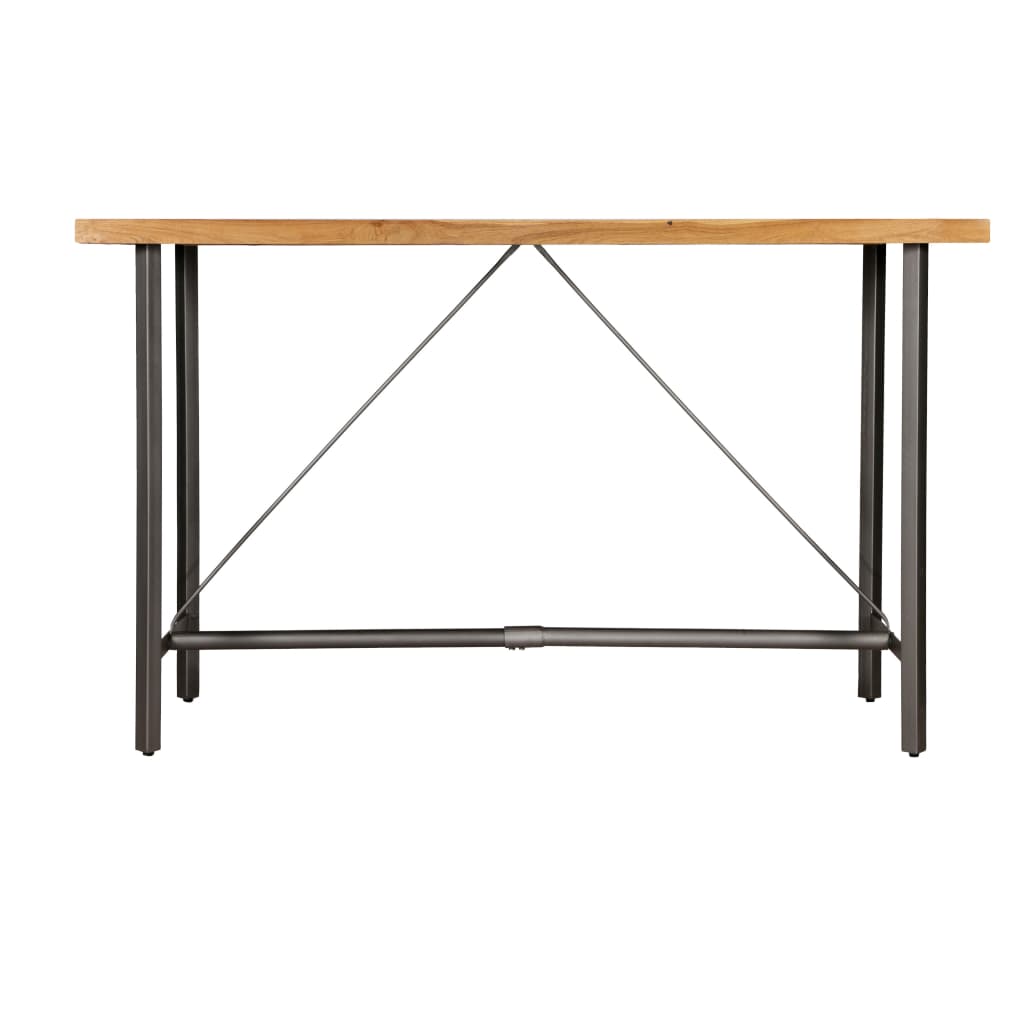 Bar Set 9 Pieces Solid Reclaimed Teak