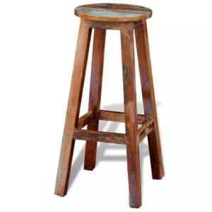 Bar Stool Reclaimed Solid Wood