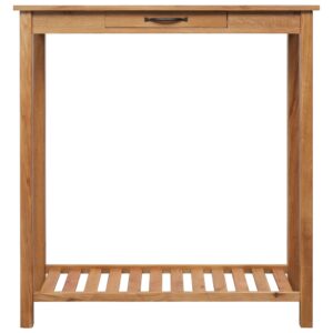 Bar Table 100x40x110 cm Solid Oak Wood