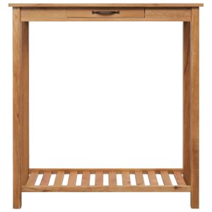Bar Table 100x40x110 cm Solid Oak Wood