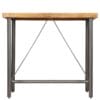 Bar Table Solid Reclaimed Teak 120x58x106 cm