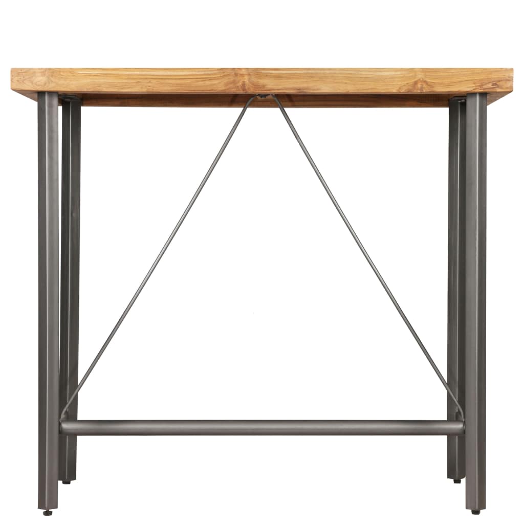 Bar Table Solid Reclaimed Teak 120x58x106 cm