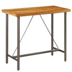 Bar Table Solid Reclaimed Teak 120x58x106 cm 1