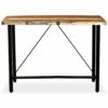 Bar Table Solid Reclaimed Wood 150x70x107 cm