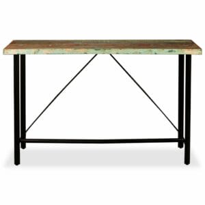 Bar Table Solid Reclaimed Wood 180x70x107 cm