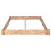 Bed Frame Solid Oak Wood 140x200 cm