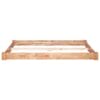 Bed Frame Solid Oak Wood 140x200 cm