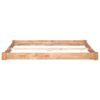 Bed Frame Solid Oak Wood 140x200 cm
