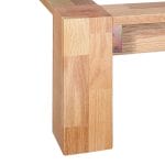 Bed Frame Solid Oak Wood 160×200 cm 6