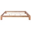 Bed Frame Solid Oak Wood 180x200 cm