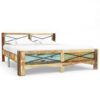 Bed Frame Solid Reclaimed Wood 160x200 cm