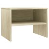 Bedside Cabinet Sonoma Oak 40x30x30 cm Chipboard