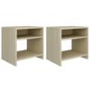 Bedside Cabinets 2 pcs Sonoma Oak 40x30x40 cm Chipboard